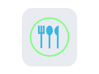 Food.D. Icon app icon user interface