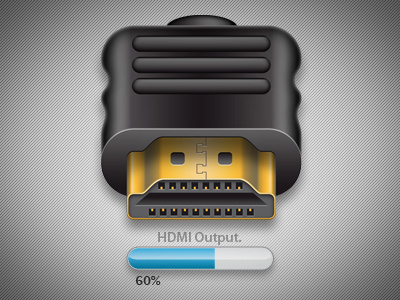 Icon HDMI 5 apple hdmi icon infographic iphone output