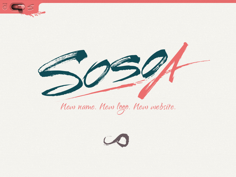Sosoa - New logo brush calligraphy design dune gang graphicdesigner logo sosoa typo typography web webdesign