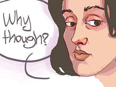 why tho comic painting sequential