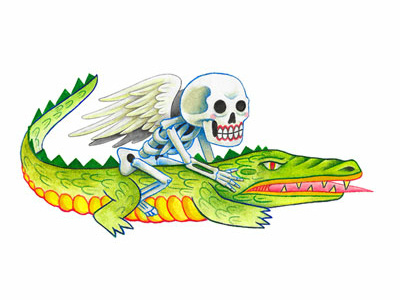 El raid animals calavera dead death design draw drawing groenewold illustration logo mexican mexico portrait ride rider skeleton sketch skull sun tattoo