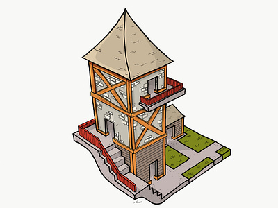 Tower illustration