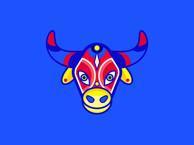 Colombian Carnival - El Toro art direction bull carnaval colombia colombian draw drawing icon illustration illustration art south america vector