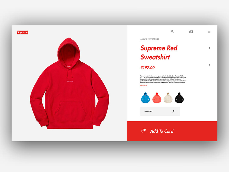 Supreme shop web shop