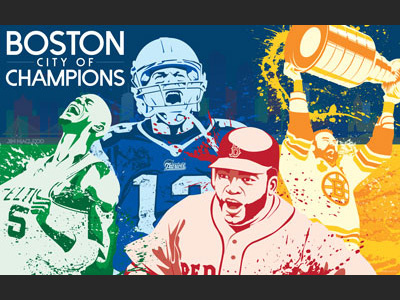 Boston – City of Champions boston bruins celtics champions patriots red sox sports