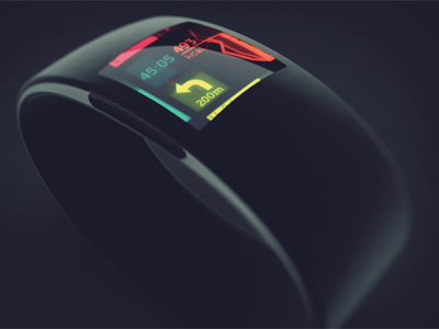 Kronos - performance tracking watch industrial design interaction design sports ui watch wearable