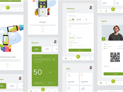 Etisalat Wallet Ios App design mobile app interaction ui uiux