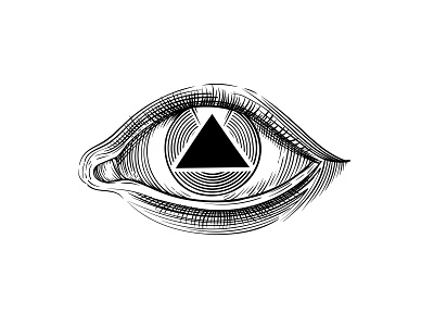 Some Logo black eye illustration logo mason masonic money rich