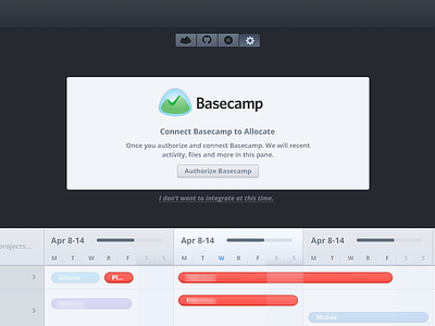 Connect Allocate to Basecamp