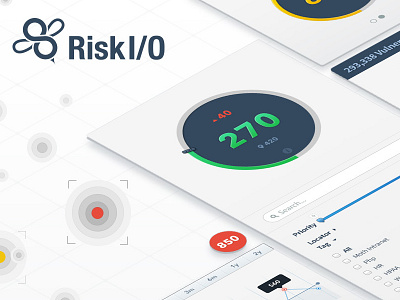 Risk I/O Display Slide airy analysis doughnut graph light meter slide target tiles