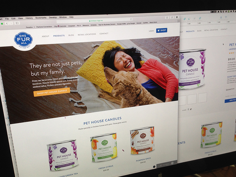 Pet Supply Company site by Ambert Rodriguez for Wheelhouse.io on Dribbble