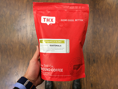 Thx Coffee Packaging coffee design package red