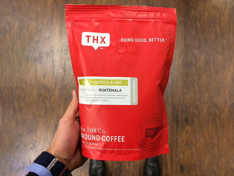 Thx Coffee Packaging package design coffee red
