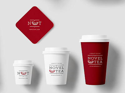 Novel Tea Logo 3 logo tea