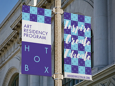 Hotbox Mockup2 artist gallery logo residence