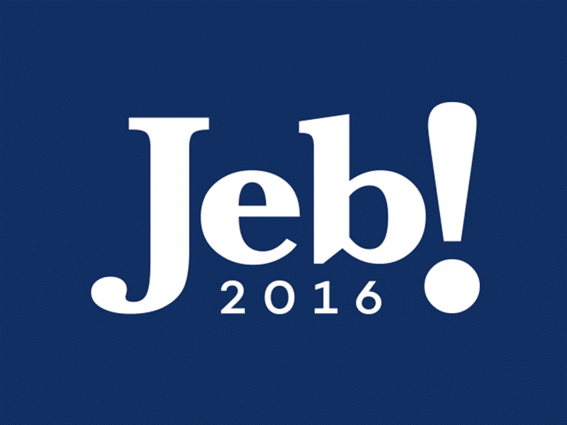 Jeb Bush Presidential Campaign america bush jeb politics president print republican usa website