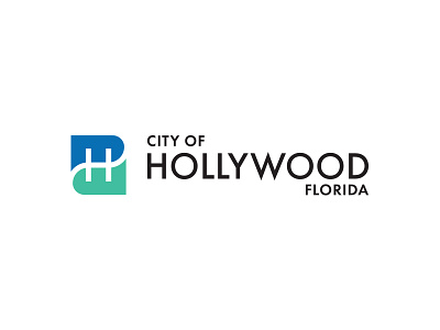Hollywood Florida city florida hollywood logo