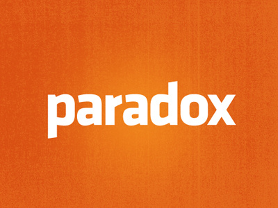 Paradox Logo Type logo type