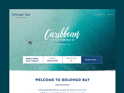 Bolongo Bay Dribbble hotel st thomas virgin islands website