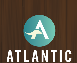 Atlantic Logo a atlantic blue brown