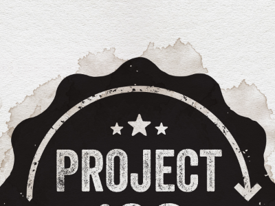 Project 180 logo vintage