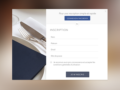 DailyUI - 001 - Sign Up 001 dailyui modal signup