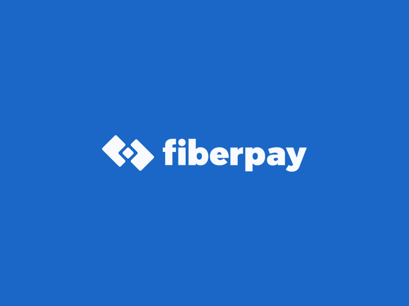 Fiberpay Logo account bank bitcoin brandbook cryptocurrenty fiberpay finance logo money