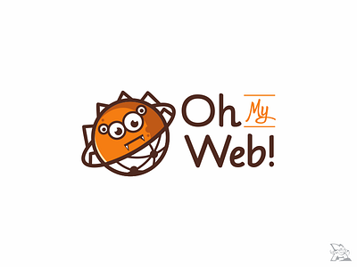 logo oh my web animal art character cute draw elesense illustration logoinspirations logotype spider vector web