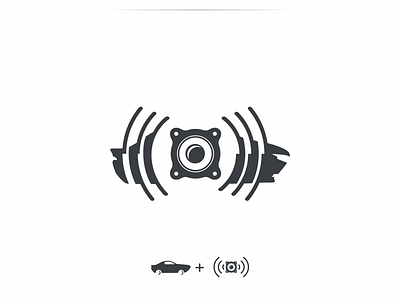 Car audio logo design