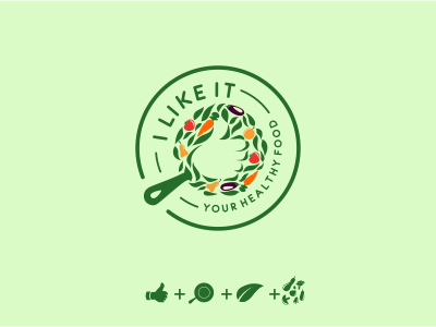 Dribbble Size art design draw food graphic healthy illustration life logo logoinspirations vector