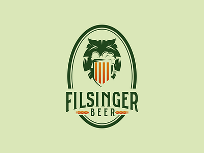 Filsinger beer logo proposal art beer craft design draw illustration image logo logoinspirations negative new popular