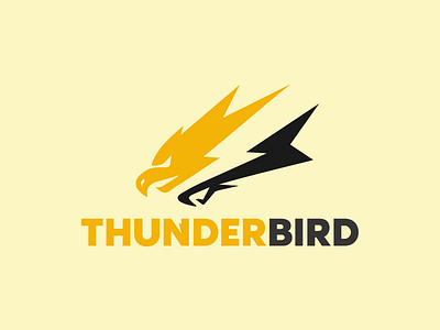 logo ThunderBird art brand company design digitalart draw illustration illustrator logo logoinspirations popular trend