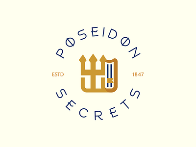 poseidon 2 art brand branding creative design digitalart draw elesense graphic icon illustration illustrator image logo logoinspirations logotype ui vector