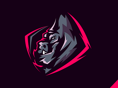 Gorilla 2 art brand branding character creative design digitalart draw elesense graphic icon illustration illustrator image logo logoinspirations logotype trend ui vector