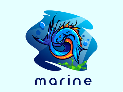 marine art brand branding caricature character creative design digitalart draw elesense graphic icon illustration illustrator image logo logoinspirations logotype ui vector