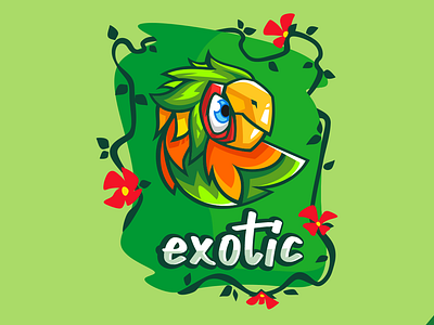 exotic animal art brand branding character creative design digitalart draw elesense graphic icon illustration illustrator image logo logoinspirations logotype ui vector