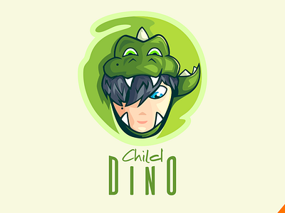 dino child animal art brand branding character creative design digitalart draw elesense graphic icon illustration illustrator image logo logoinspirations logotype ui vector