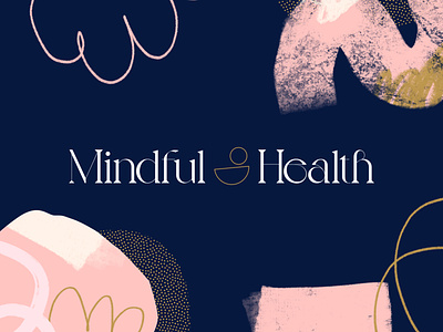 Mindful Health Identity & Web branding healthcare logo mental health wellness