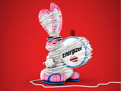 New for Energizer advertising cgi characters retouching