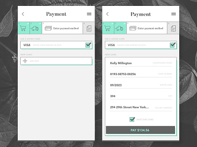 Daily UI 002 - Payment