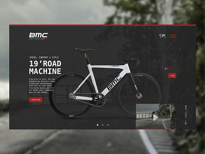 Daily UI 003 - Landing Page bmc switzerland cycling daily ui 003 graphic design landing page design webdesign