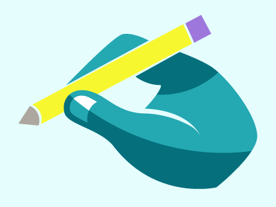 Writing Hand Icon