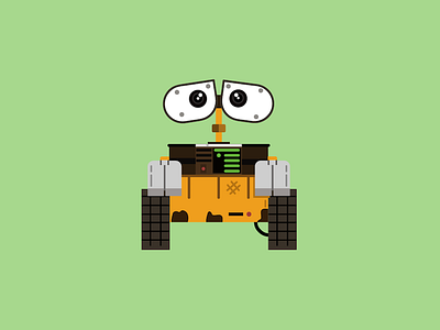 Wall-E character disney robot walle