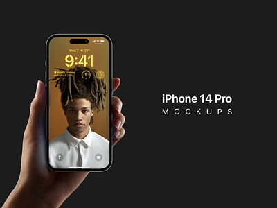 iPhone 14 Pro Mockups template