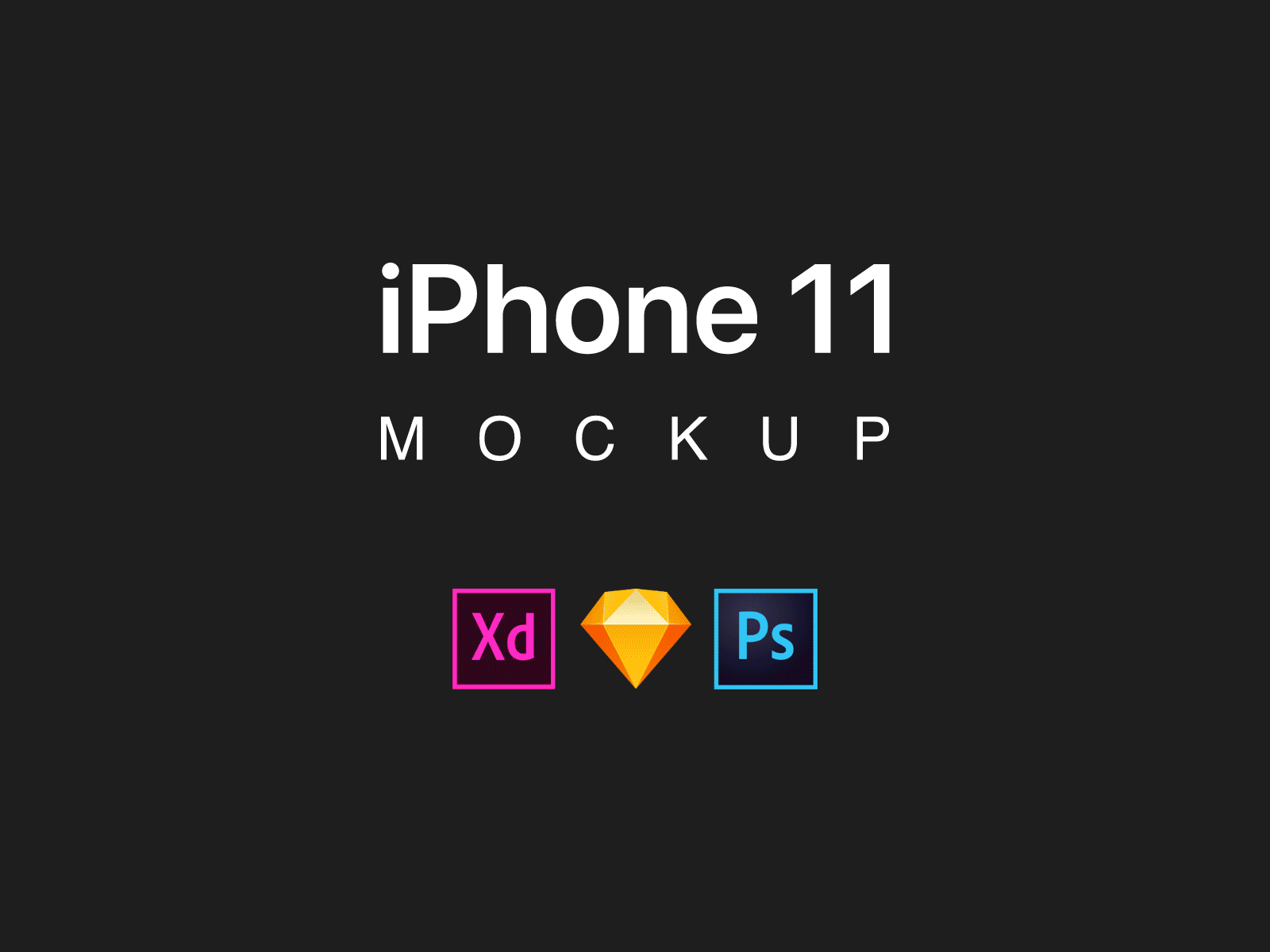 iPhone 11 Mockups ui