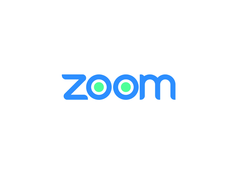 A Zoom Full of People animated animated gif animated logo animation branding conference illustration logo social media talk video zoom