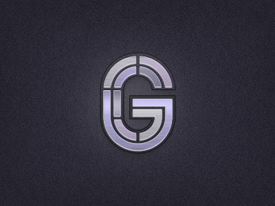G logo g photoshop illustrator chrome