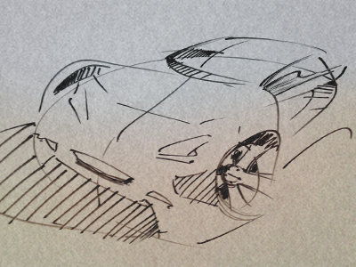 car sketch