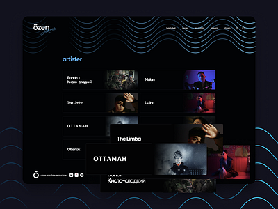 Ozen Concept design minimal ui ux web website