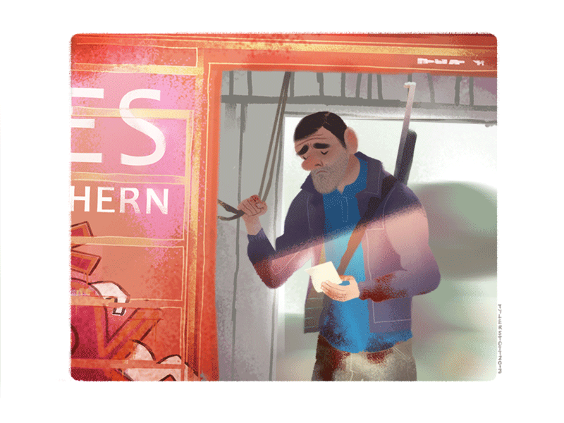 Reading GIF Animation by Tyler Stott on Dribbble